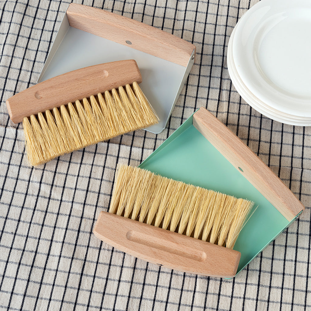 
                  
                    Soft Grey Wooden Table Brush And Pan Set
                  
                