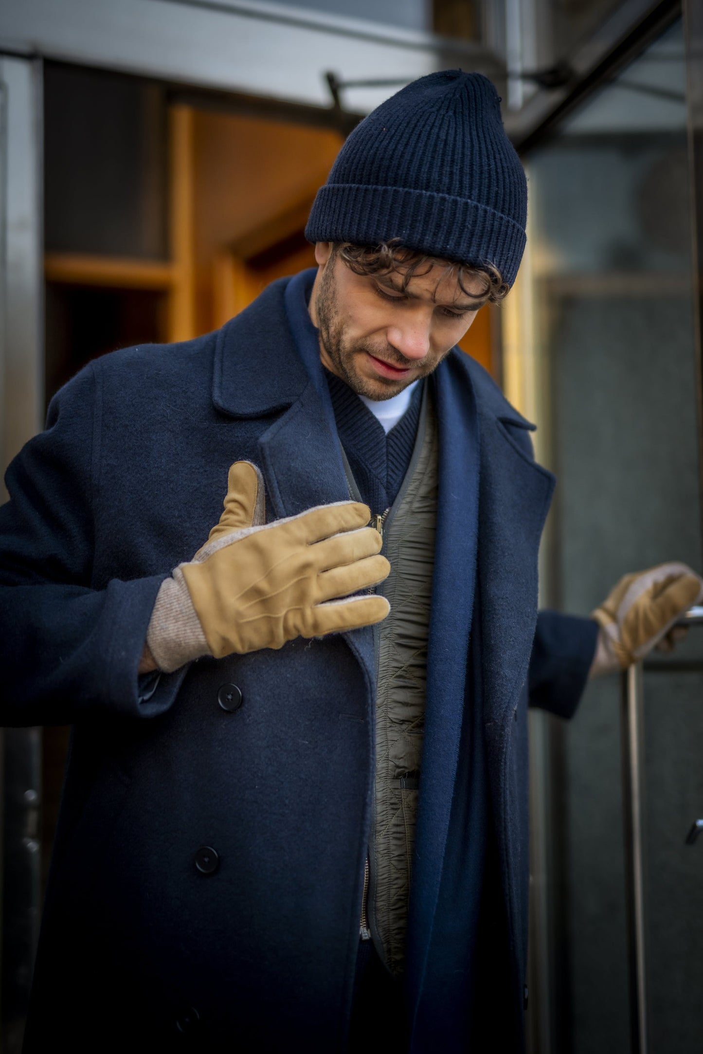 
                  
                    GEOFFREY Camel Gloves
                  
                