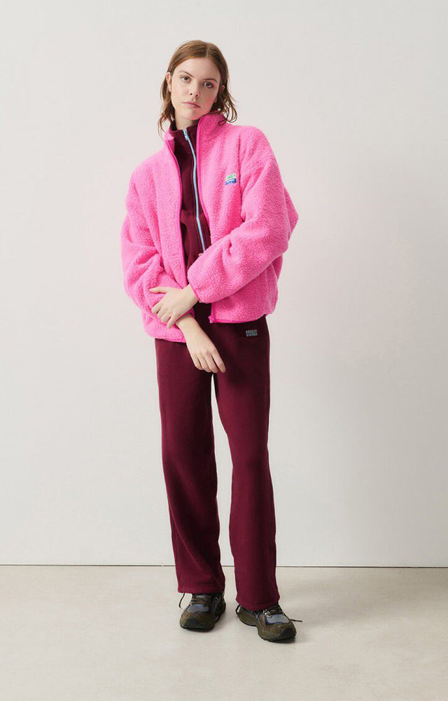 
                  
                    HOKTOWN – Langärmlige Jacke in Acid-Pink-Melange
                  
                