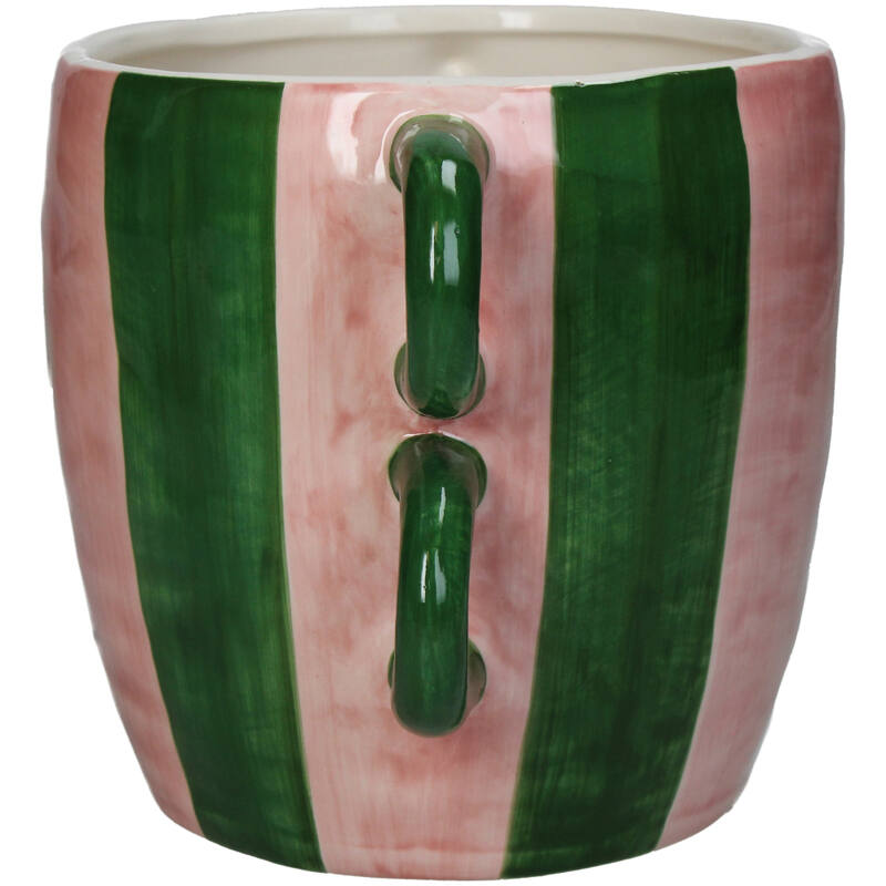 
                  
                    Multicolour Stripes Dolomite Planter
                  
                