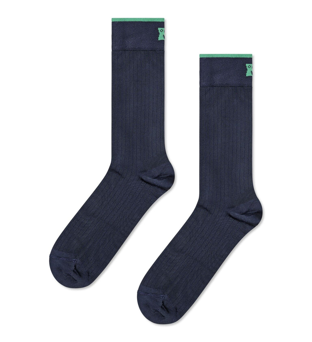 Navy Slinky Socks