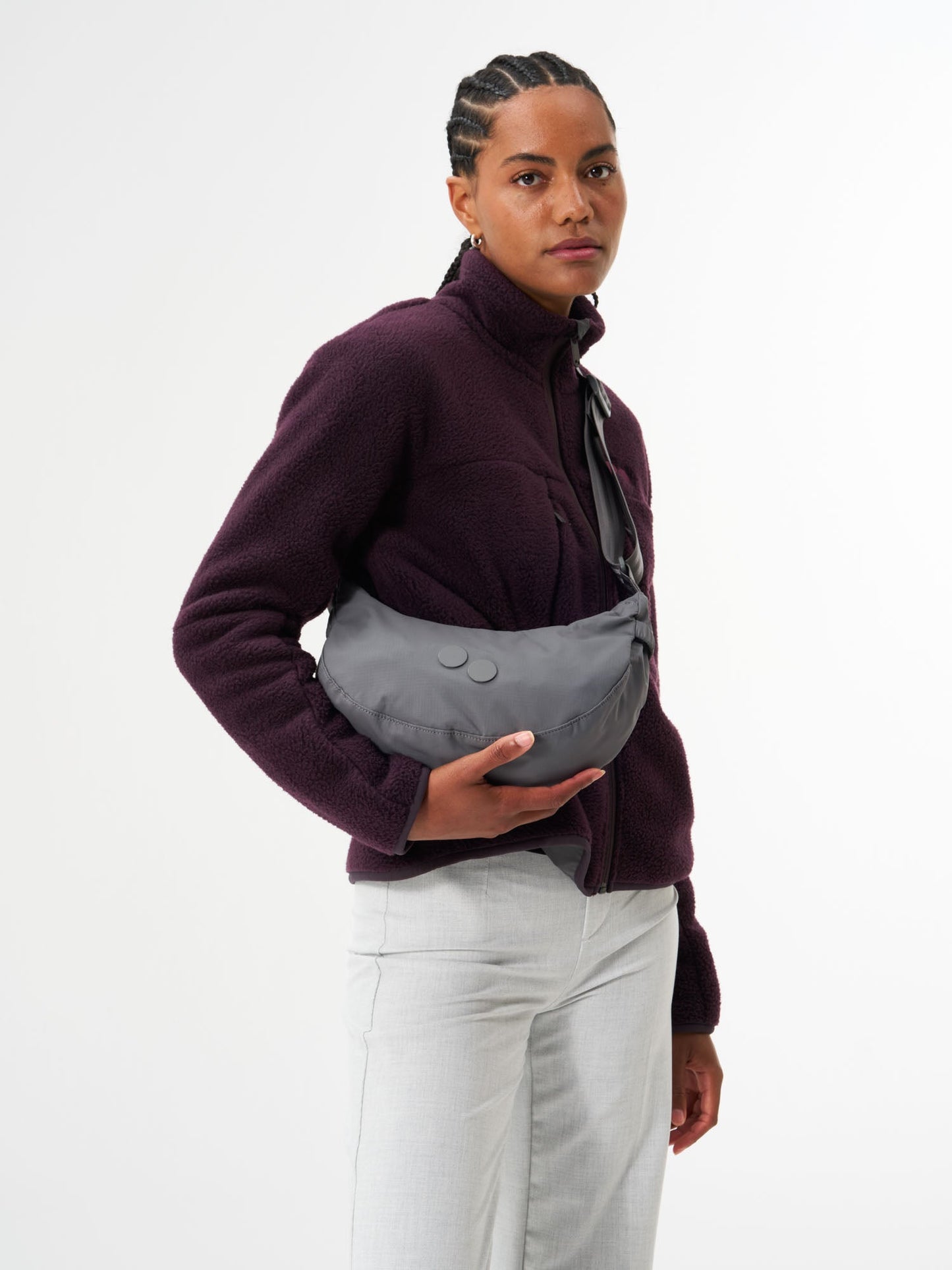 
                  
                    KRUMM Pure Grey Small Bag
                  
                