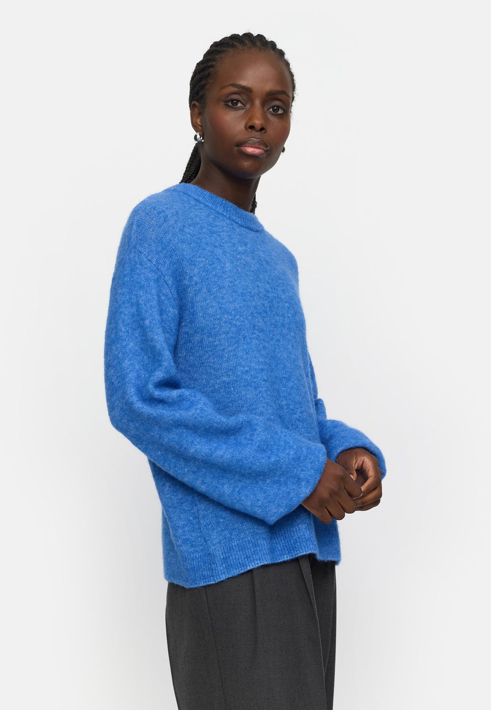 SRALLISON – Delft Melange-Strickpullover