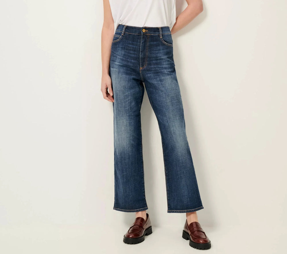 BAY CRUISE Jeans mit Rinse-Muster