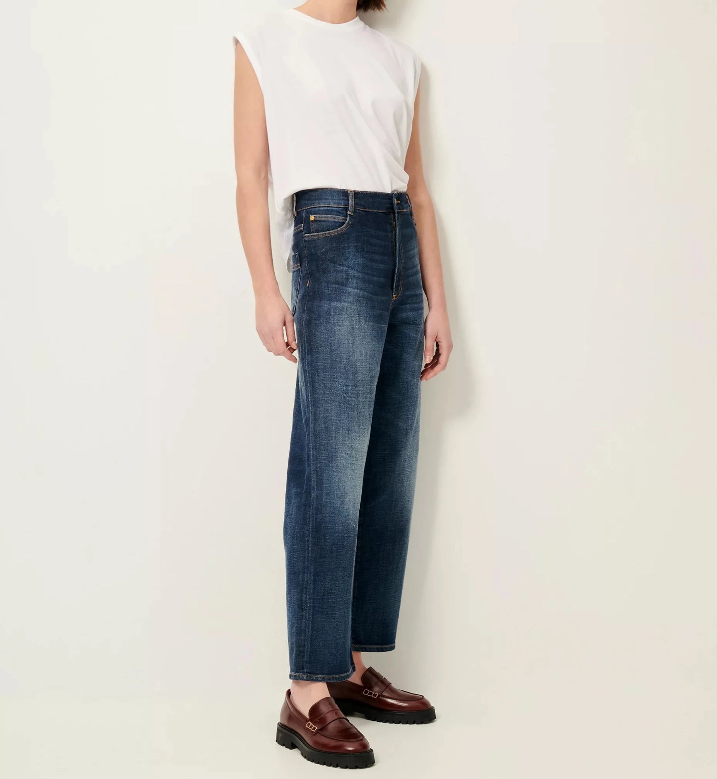 
                  
                    BAY CRUISE Jeans mit Rinse-Muster
                  
                