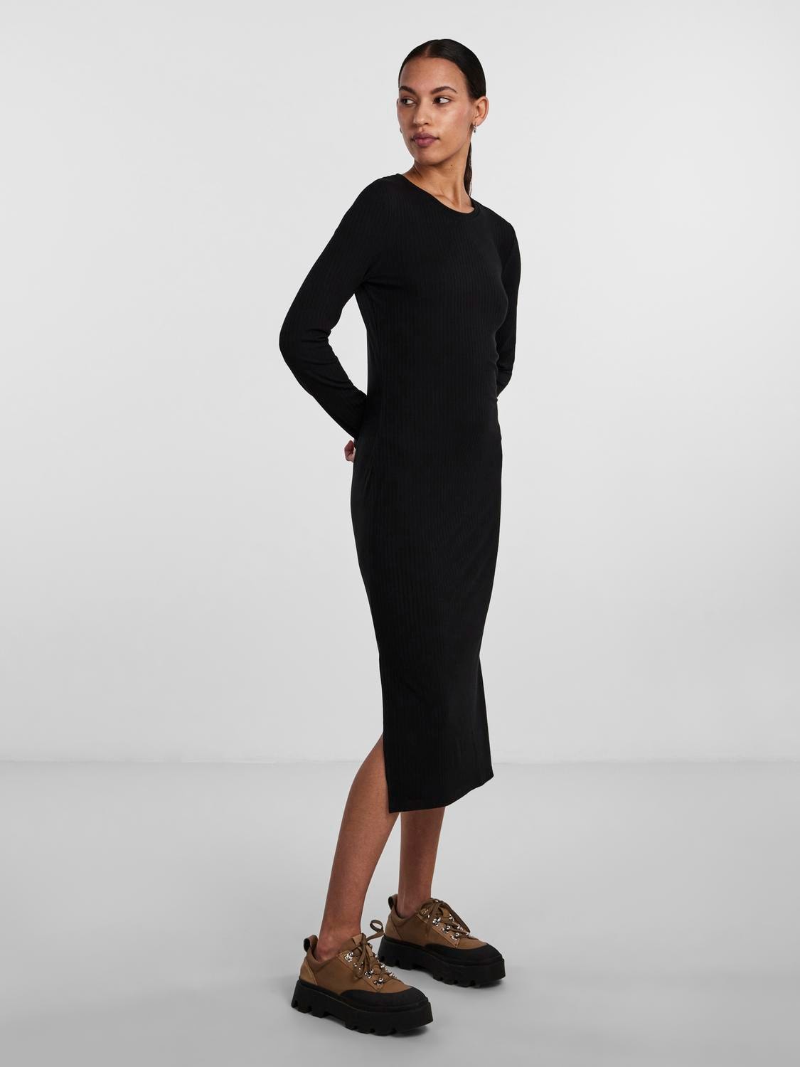 
                  
                    PCKYLIE Black  Midi Dress
                  
                