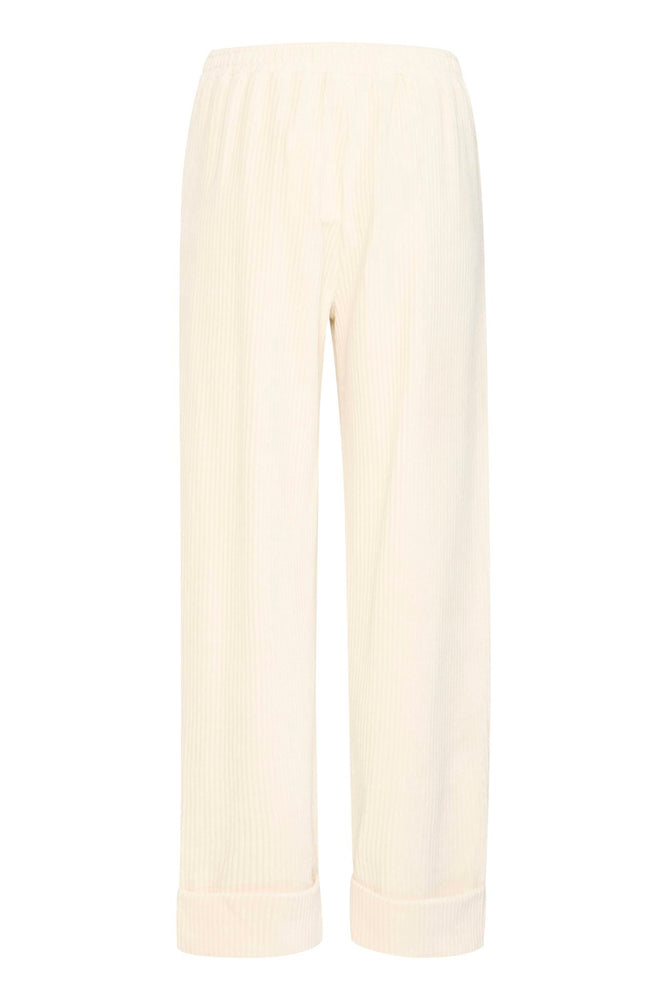 
                  
                    IHTAMARY Almond Milk Casual Trousers
                  
                