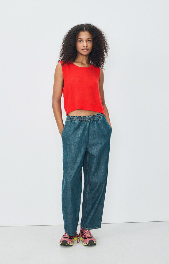 
                  
                    OZYR Medium Green Cast Carrot Trousers
                  
                