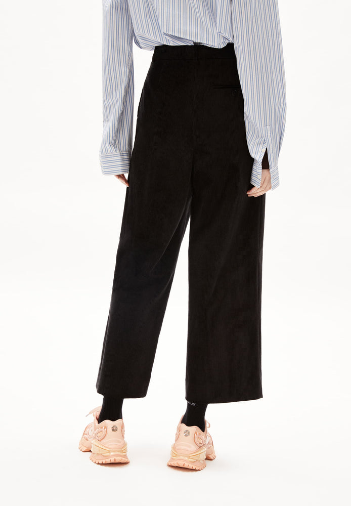 
                  
                    JAALMA Black Corduroy Trousers
                  
                