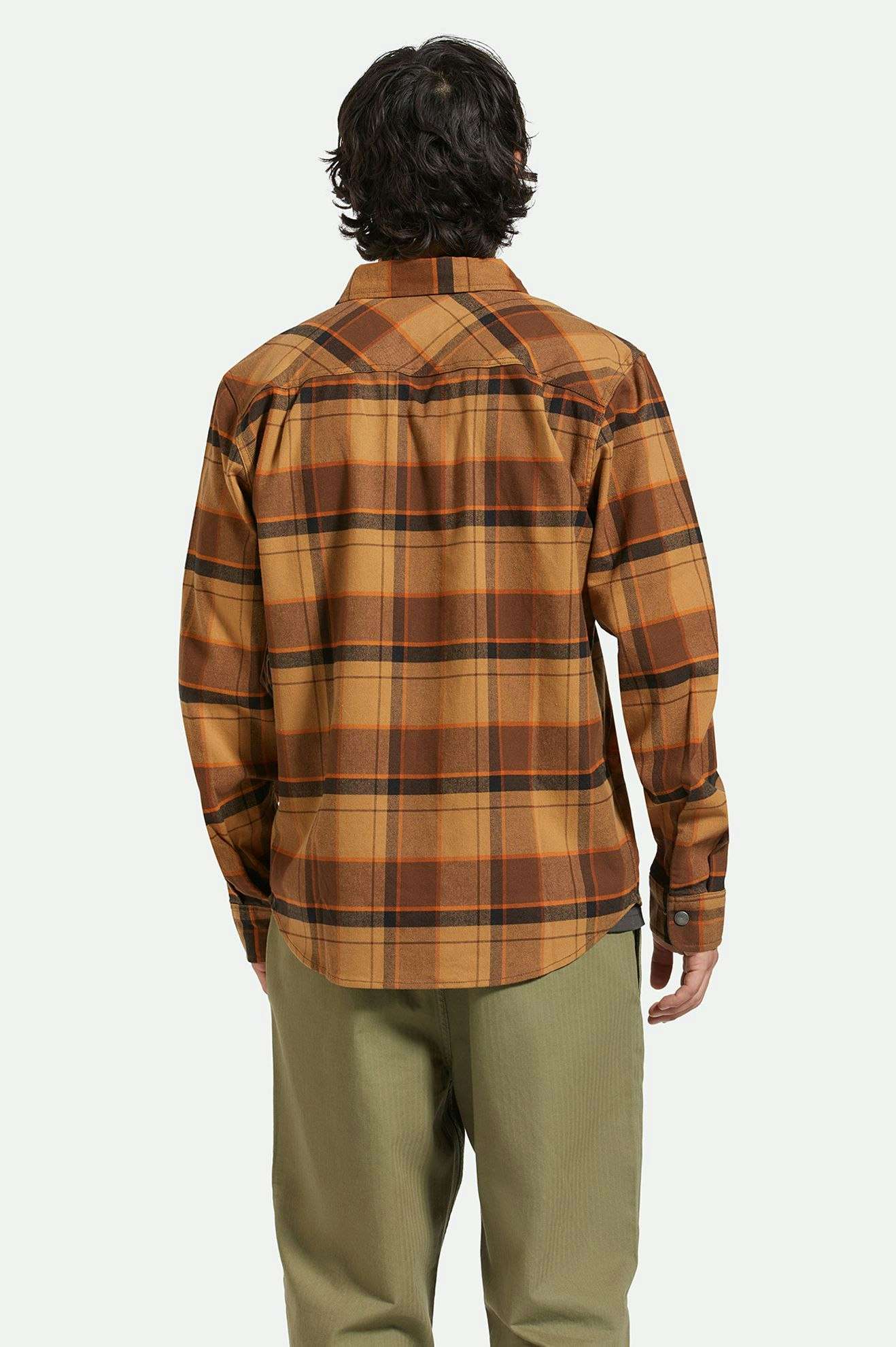 
                  
                    BUILDERS BOWERY Burro Braun Tannenzapfen Braun Schwarz Flanell Hemd
                  
                