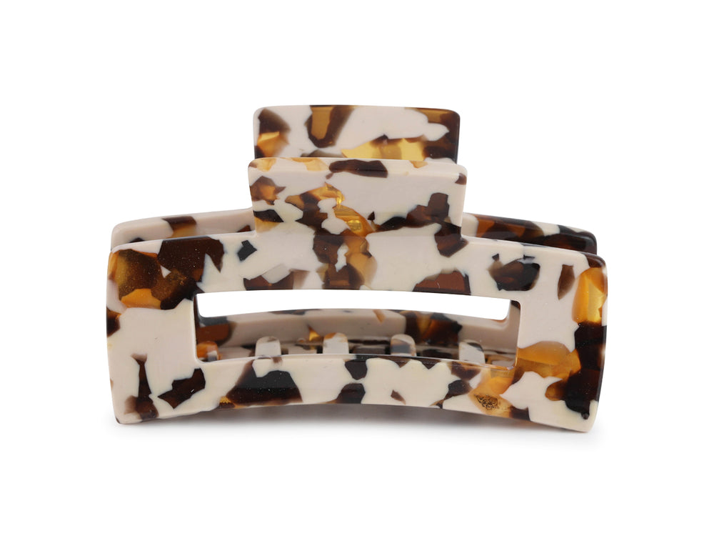 Cappuccino Brown Bulldog Hair Clip