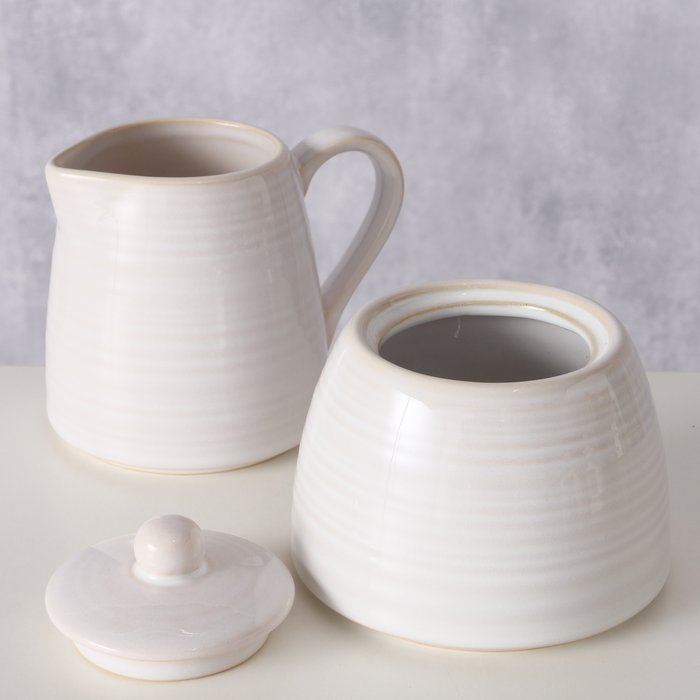 
                  
                    JONAH Beige Ceramic Tableware Set Of 2
                  
                