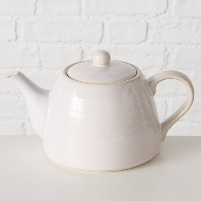 
                  
                    JONAH Beige Ceramic Tea Pot
                  
                