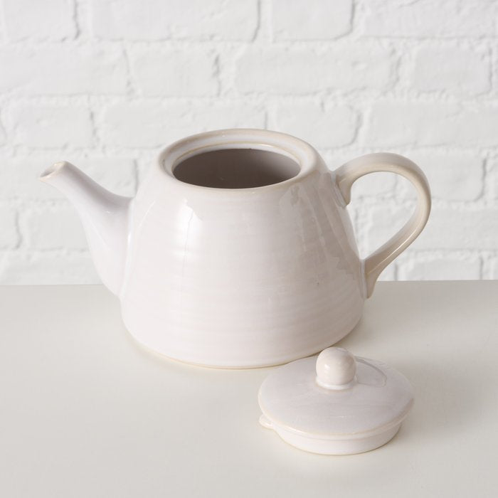 
                  
                    JONAH Beige Ceramic Tea Pot
                  
                