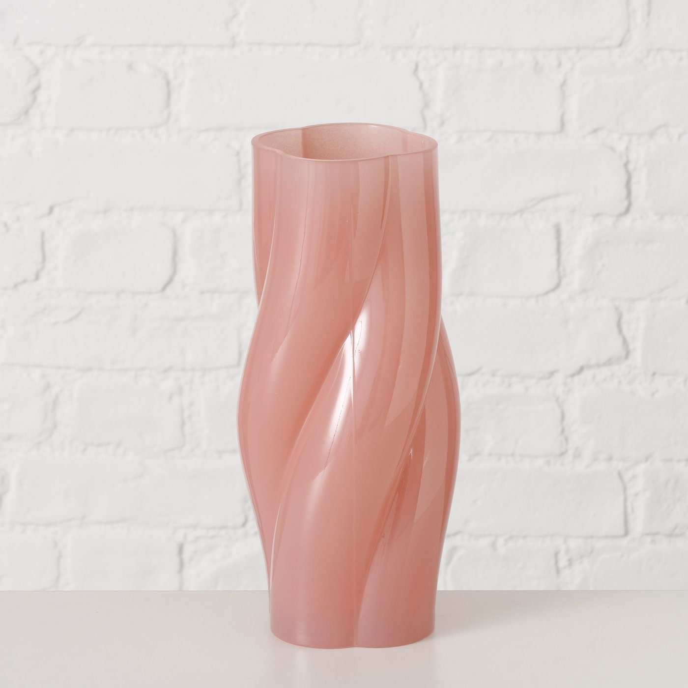 
                  
                    TWIRL Dark Rose Glass Vase
                  
                