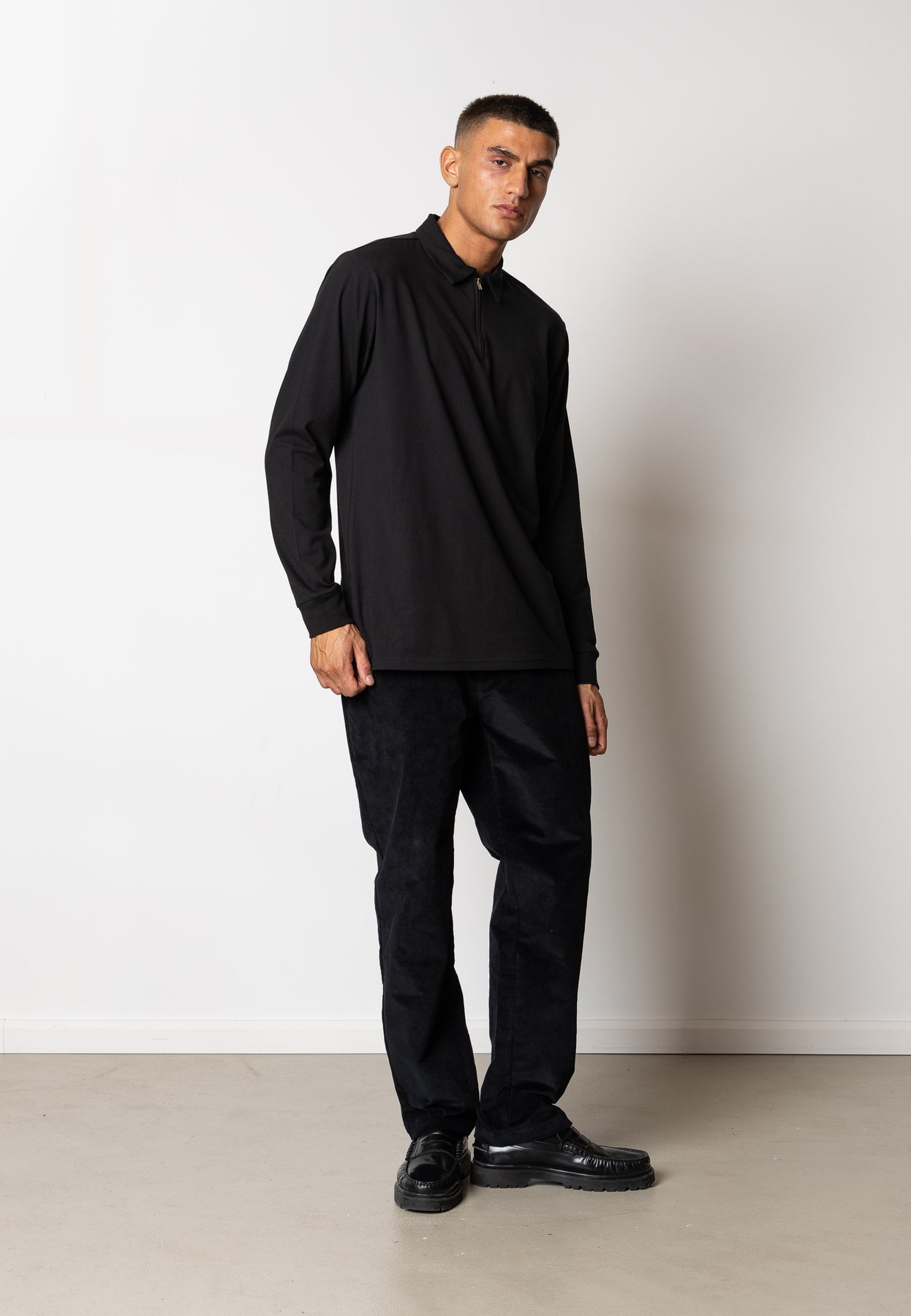 
                  
                    Black Clean Formal Polo T-Shirt
                  
                