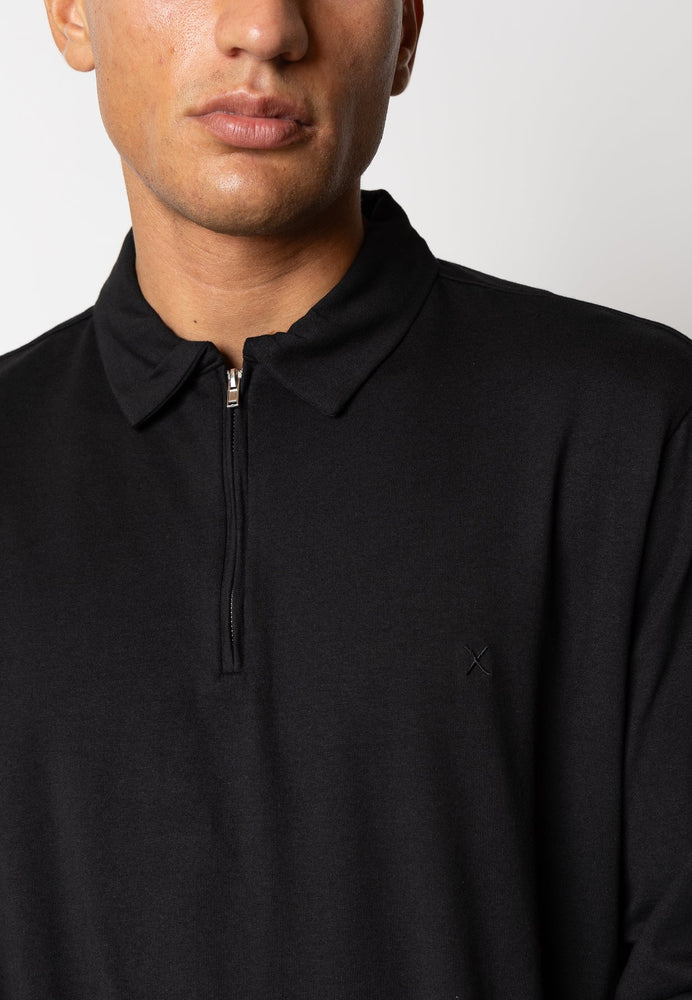 
                  
                    Black Clean Formal Polo T-Shirt
                  
                