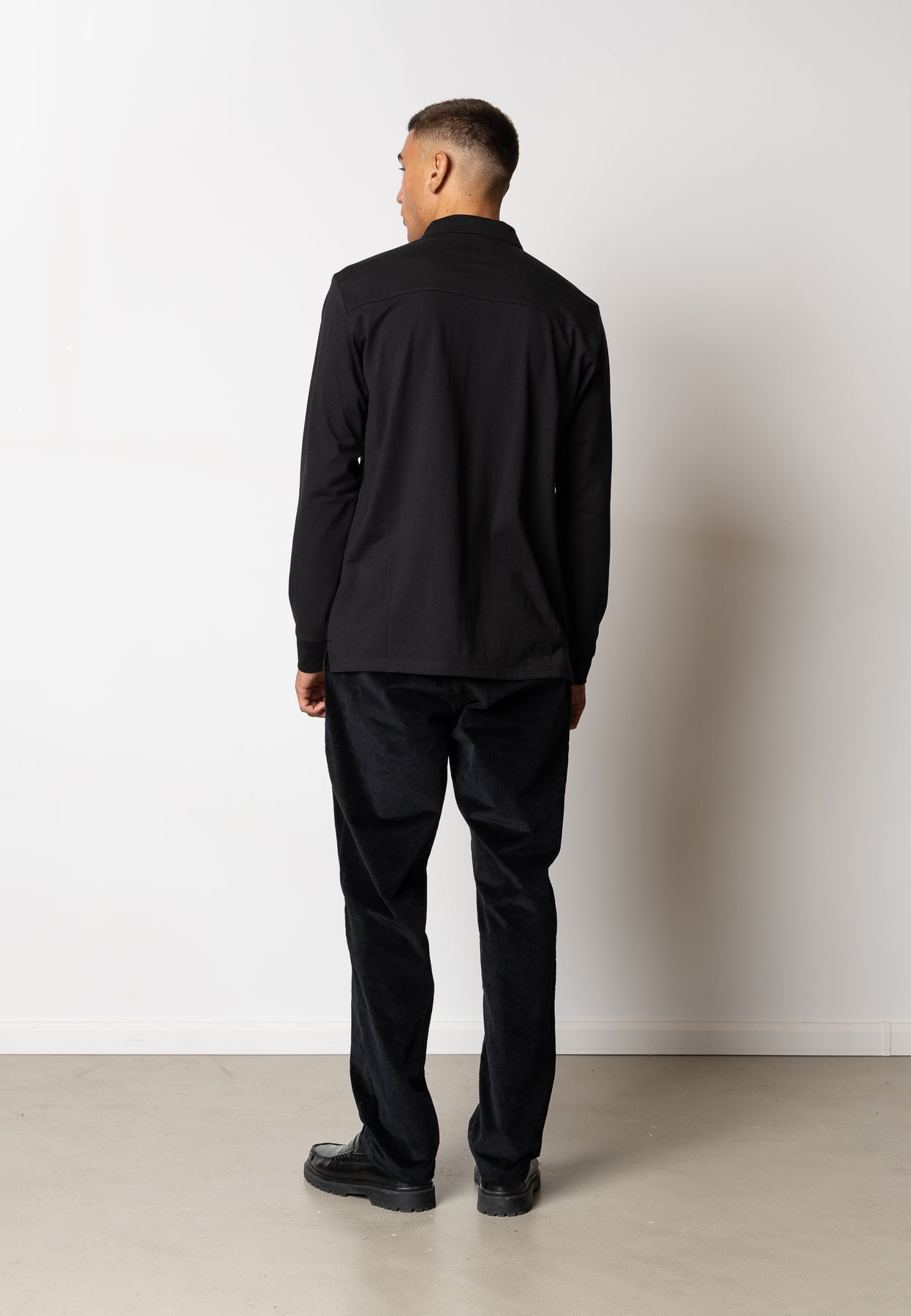 
                  
                    Black Clean Formal Polo T-Shirt
                  
                