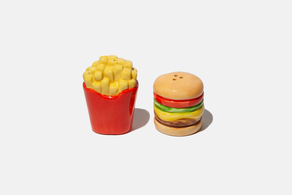 Fries & Burger Salt & Pepper Set