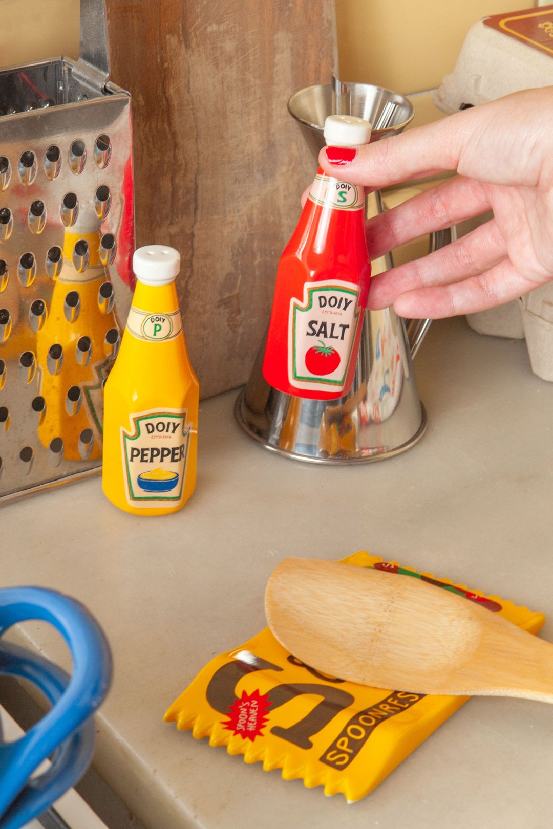 
                  
                    Ketchup Mustard Salt & Pepper Set
                  
                