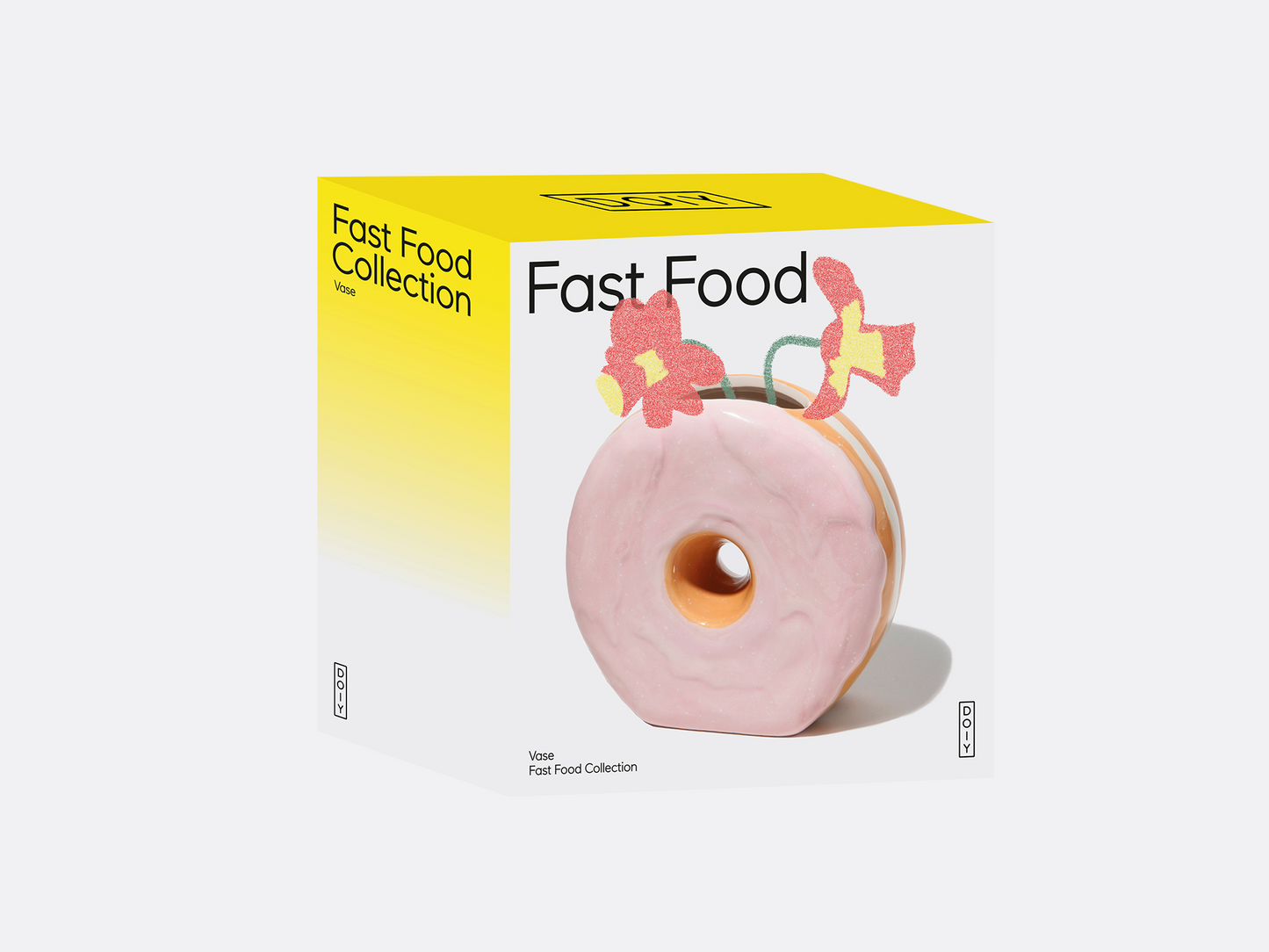 
                  
                    Pink Fast Food Donut Vase
                  
                