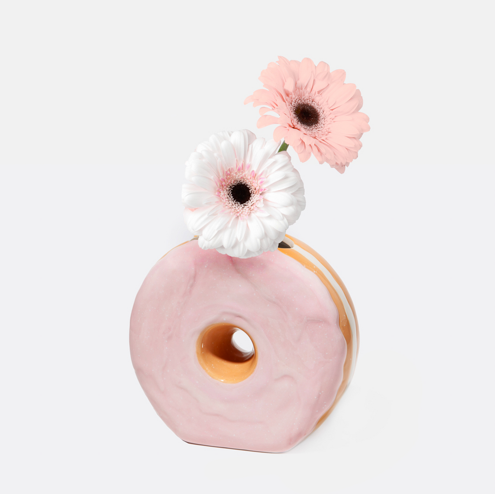 
                  
                    Pink Fast Food Donut Vase
                  
                