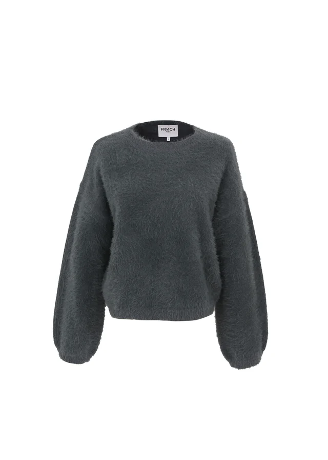 EMILOU Grauer Pullover