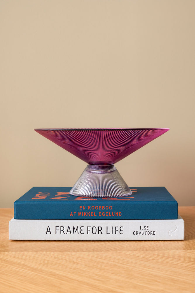 
                  
                    BONBON Pink Grey Glass Bowl
                  
                