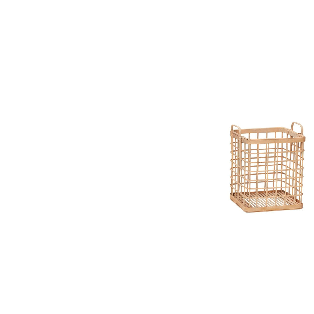 Small Nature Bamboo Square Basket