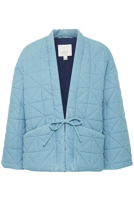 IHHEVIRA Mittelblaue Jacke