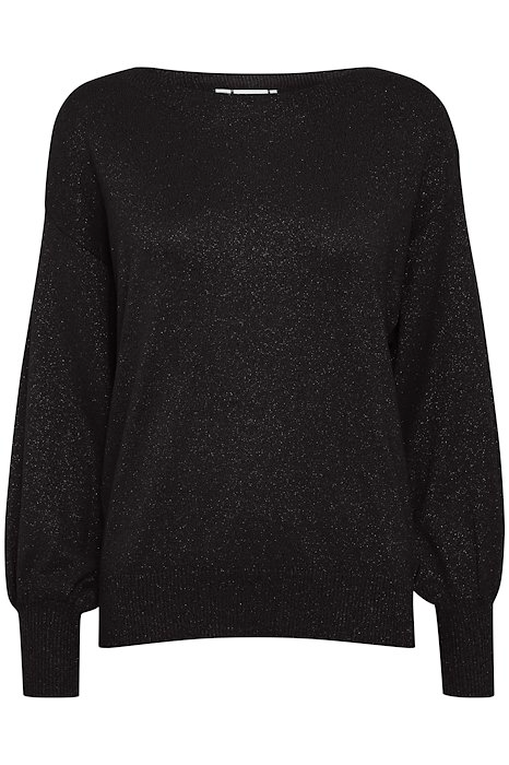 IHMOPAZ LUREX Black Jumper