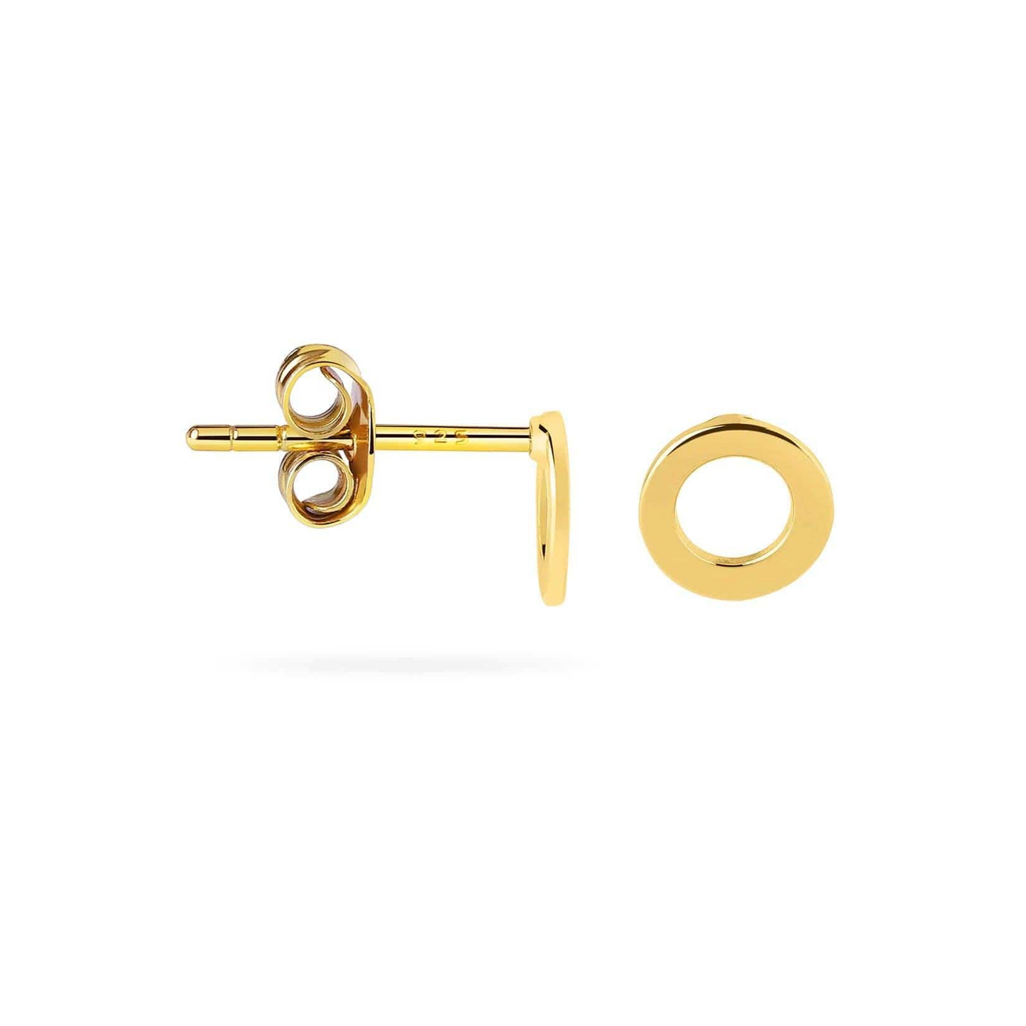 
                  
                    Gold Open Circle Stud Earring
                  
                