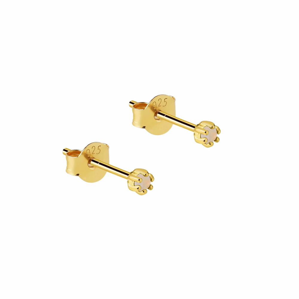 Gold Stud Earring