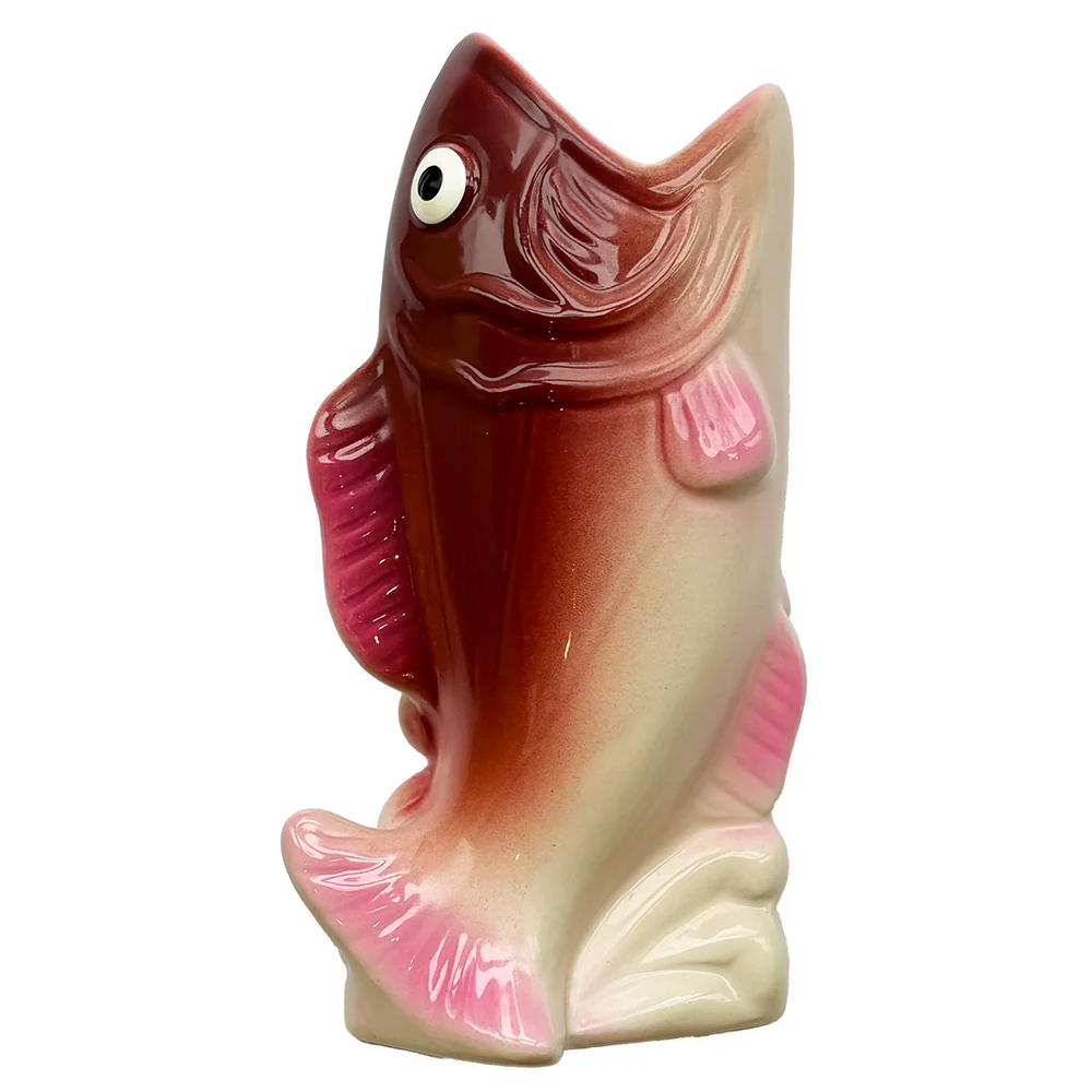 Dark Pink Fish Candle Holder