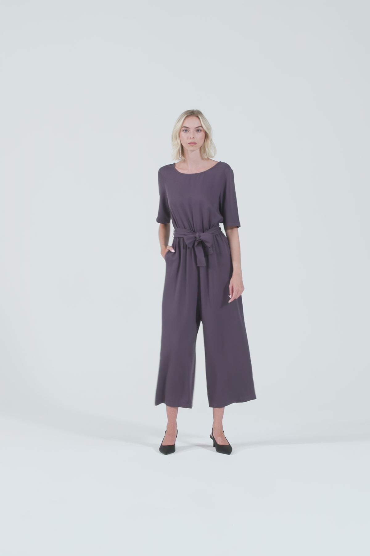 
                  
                    STAINE Aubergine Halfsleeve Jumpsuit
                  
                