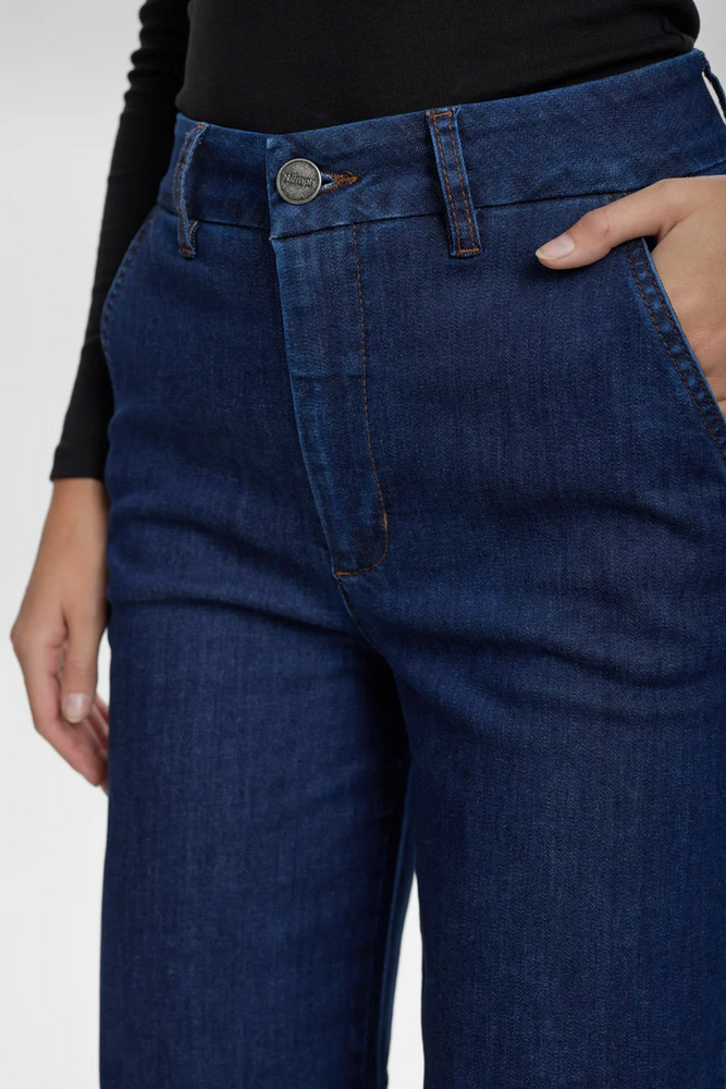 
                  
                    NUAMBER Dark Blue Denim 1 Long Jeans
                  
                