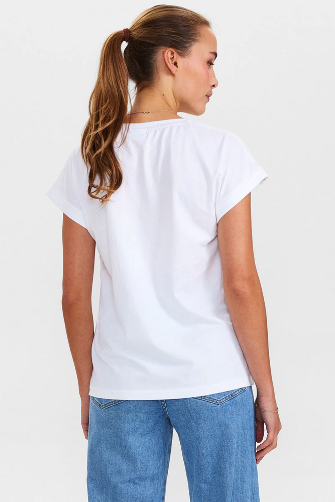 
                  
                    NUBEVERLY Bright White T-Shirt
                  
                