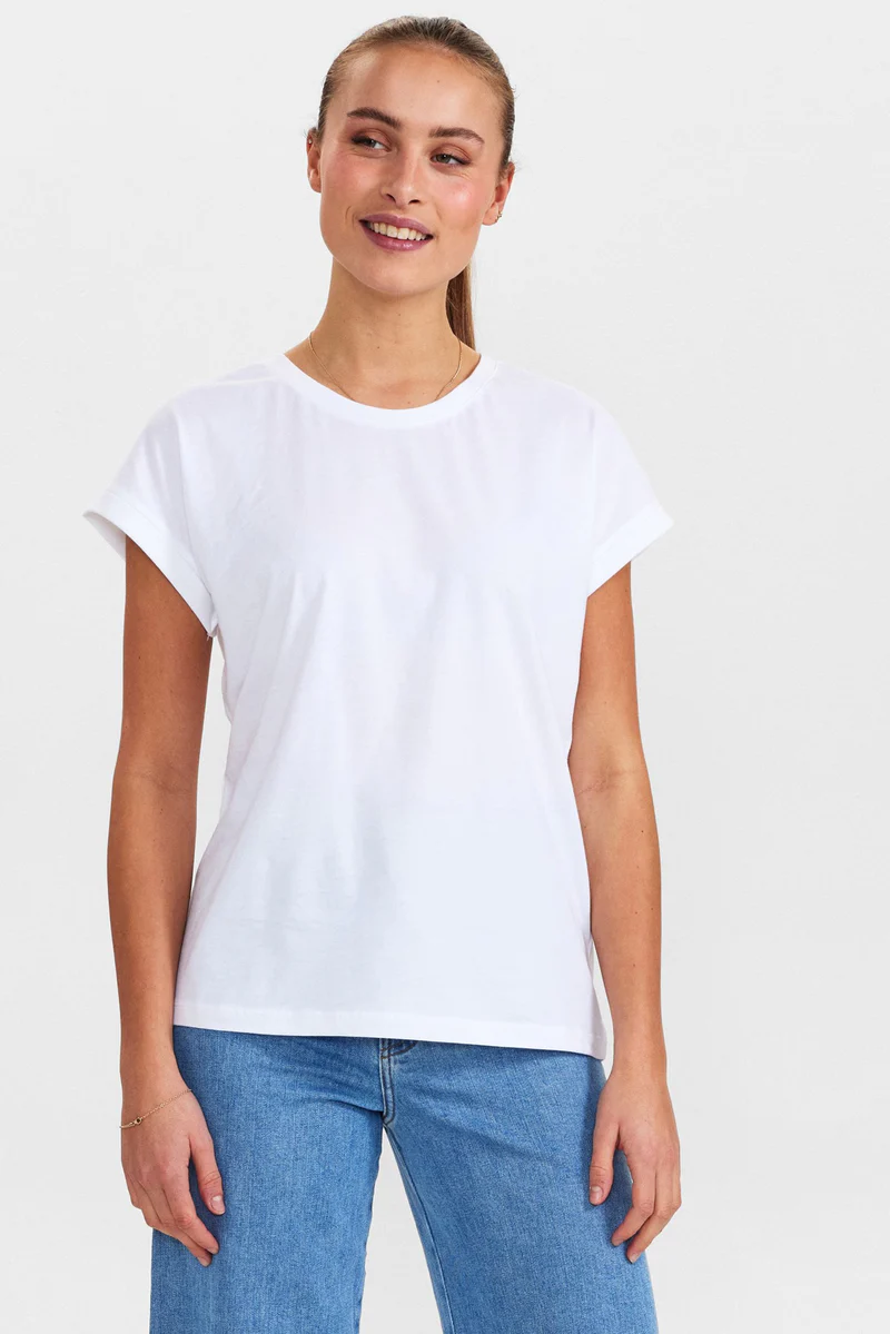 NUBEVERLY Bright White T-Shirt