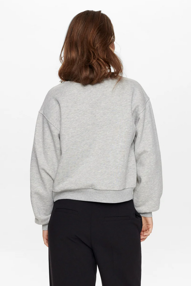 
                  
                    NUTYRA Medium Grey Melange Jumper
                  
                