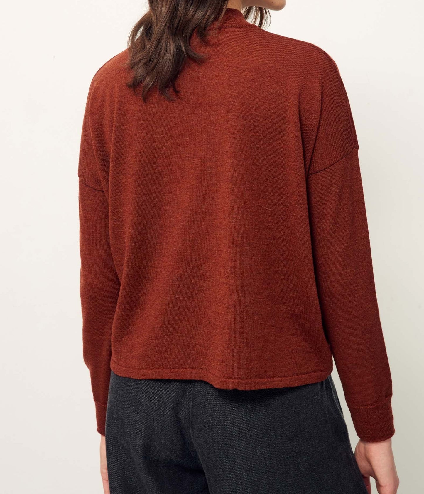 
                  
                    MASSA Rostfarbener Pullover
                  
                