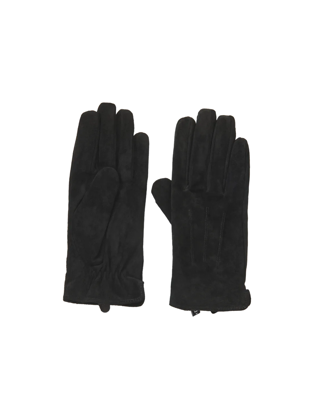 PCNELLIE Black Suede Gloves