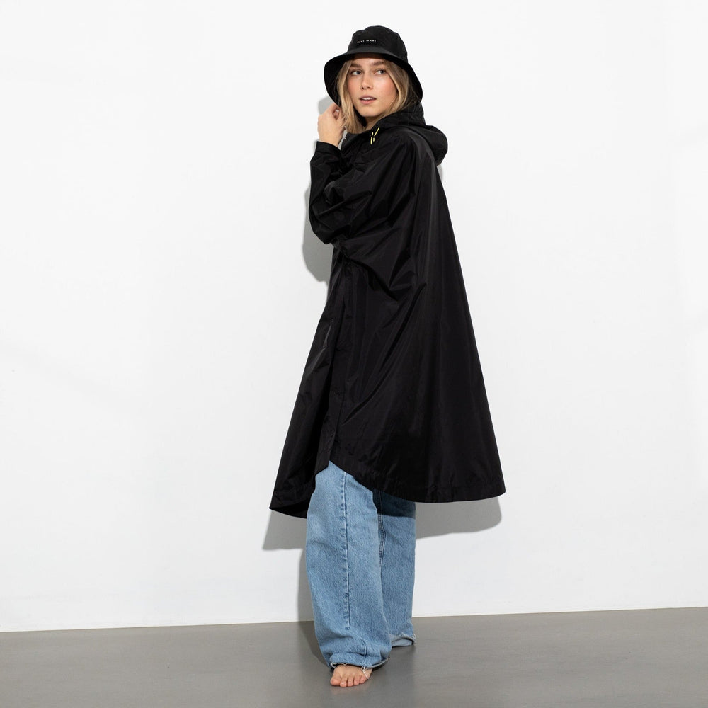 
                  
                    Black Solid Raincoat
                  
                