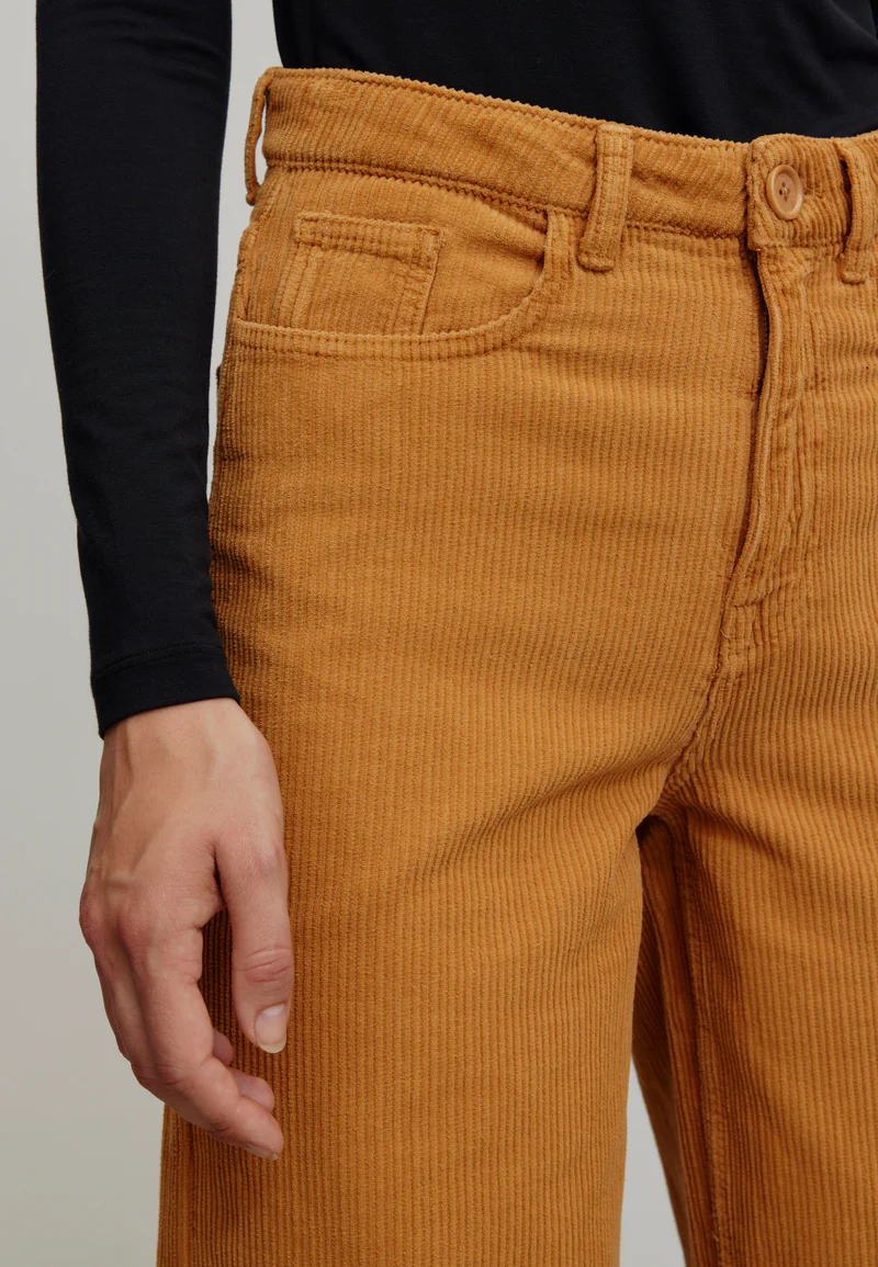 
                  
                    ERICA Caramel Corduroy Trousers
                  
                