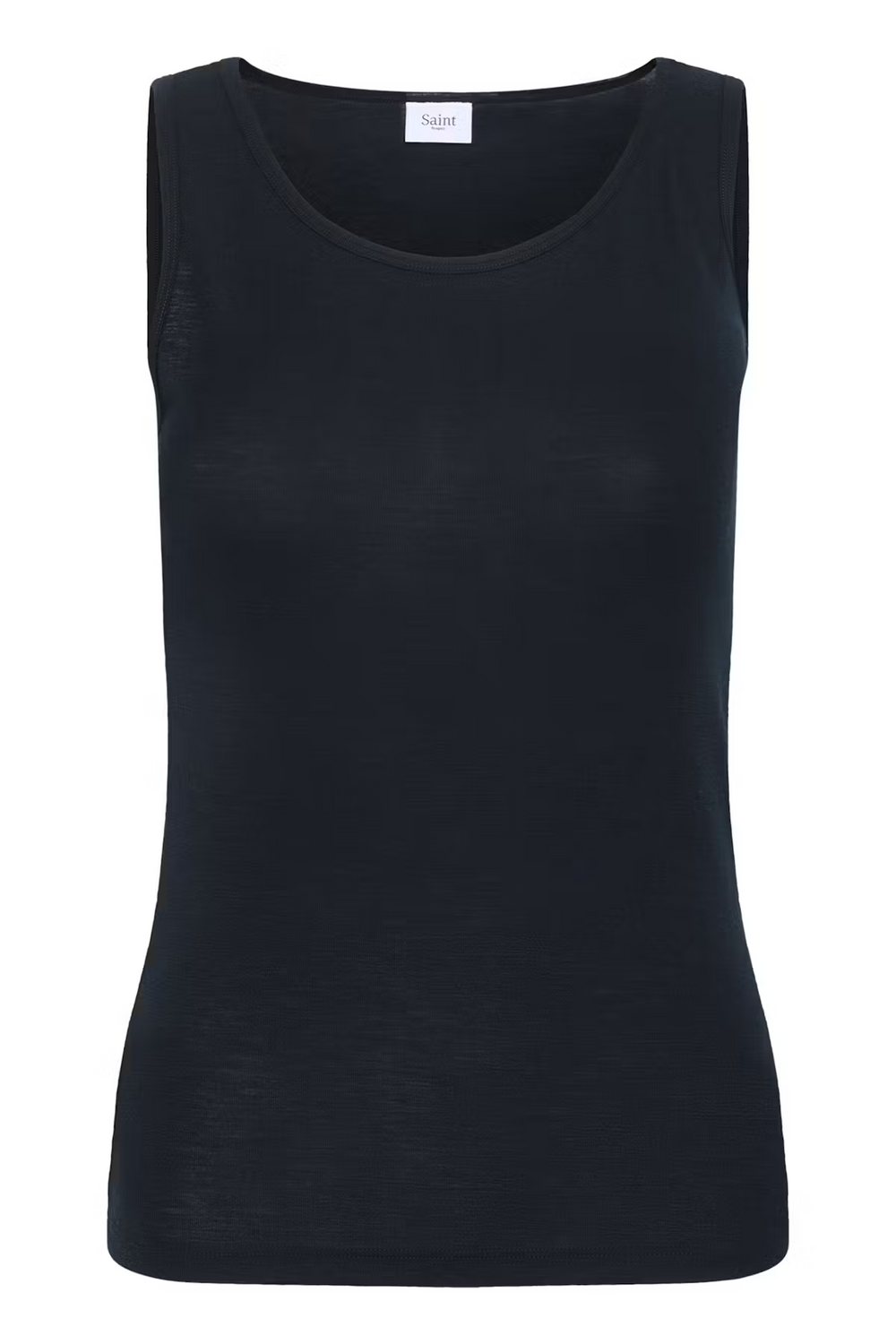 GARIMASZ Black Wool Tank Top