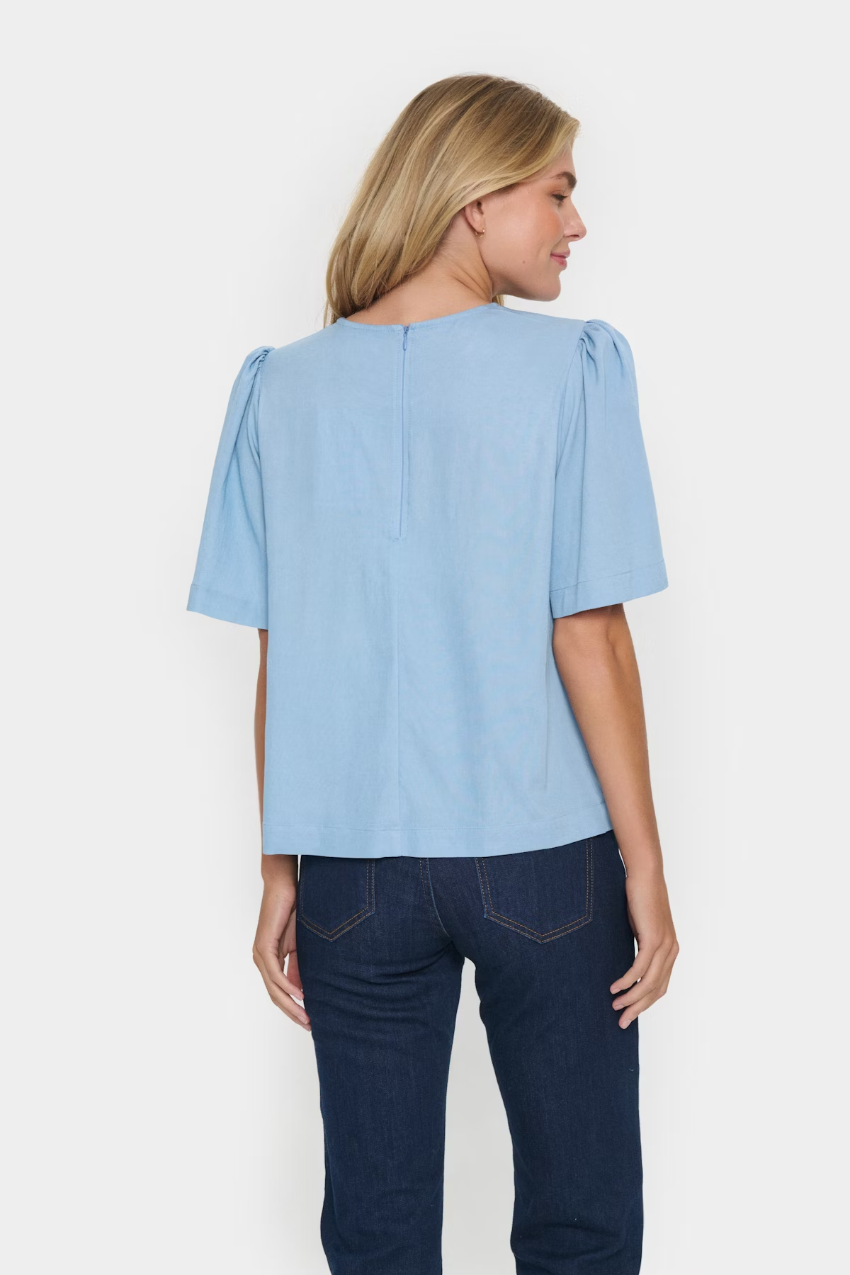 
                  
                    JARLIENSZ  Airy Blue   Blouse
                  
                