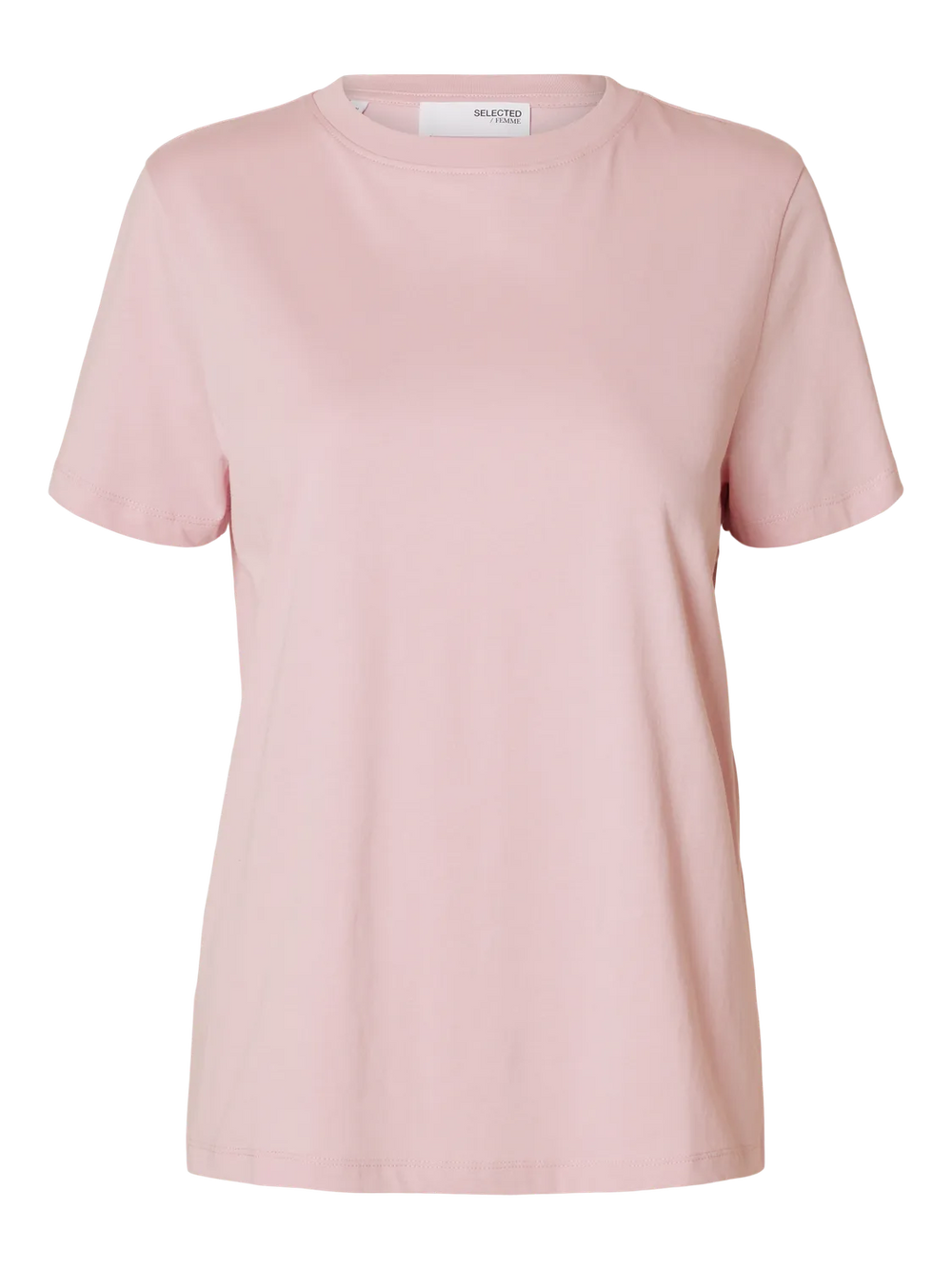 SLFMYESSENTIAL Bleached Mauve O-Neck T-Shirt