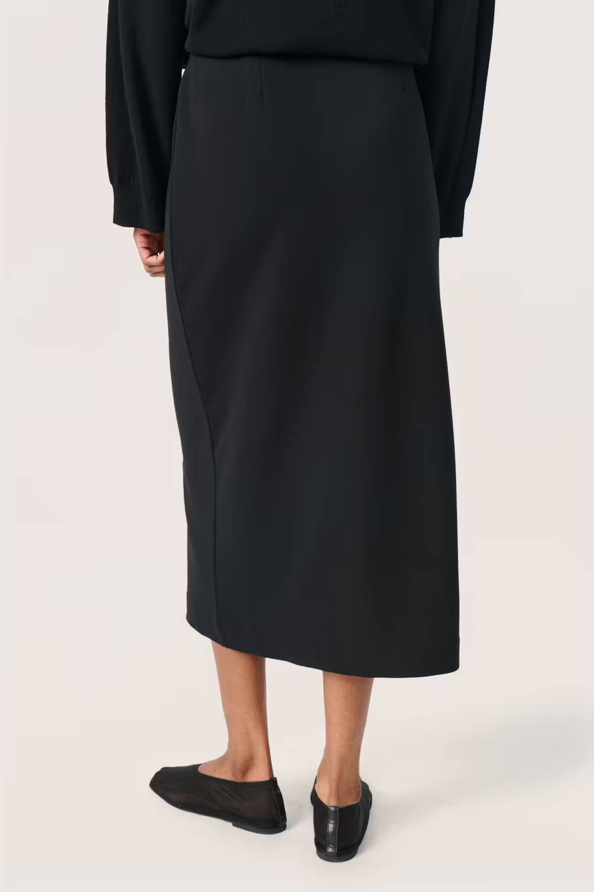 
                  
                    SLBEA Black Jersey Skirt
                  
                