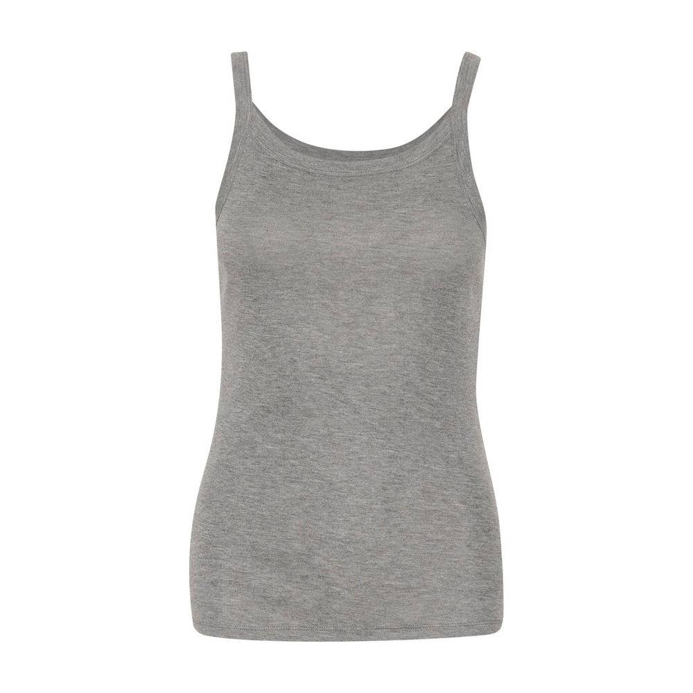 SLFAUNA – Grau meliertes Tanktop