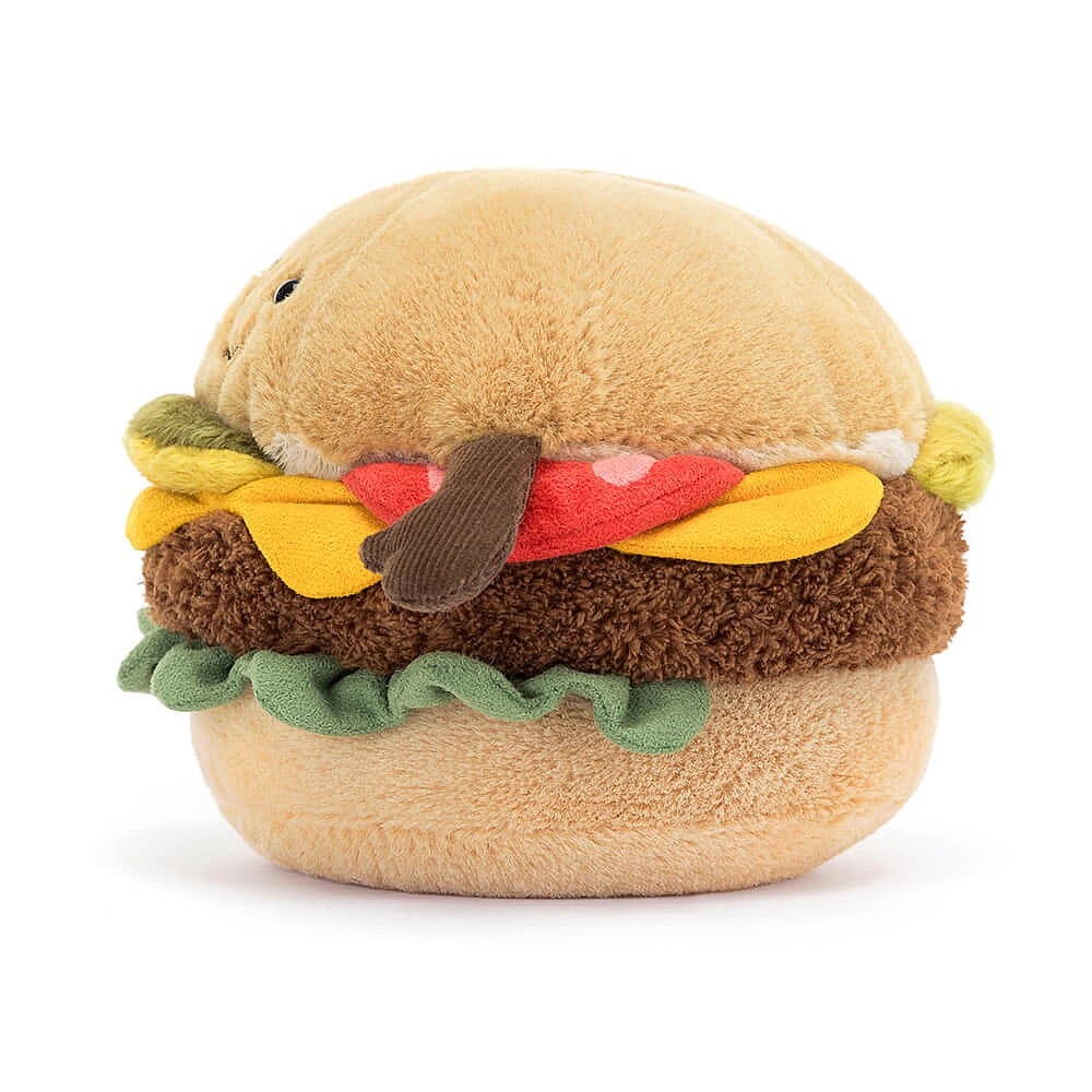 burger soft toy