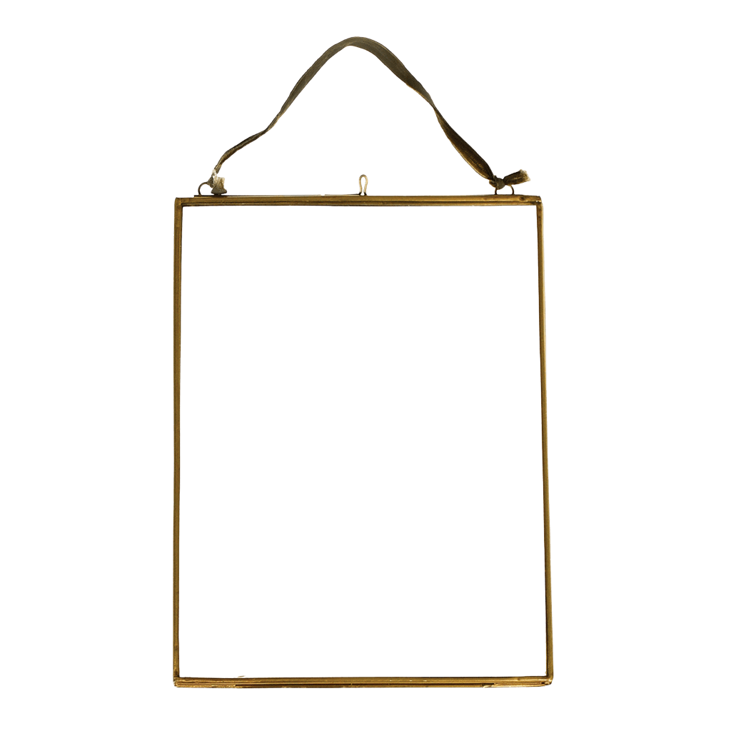 Hanging Brass Frame – Victoria met Albert